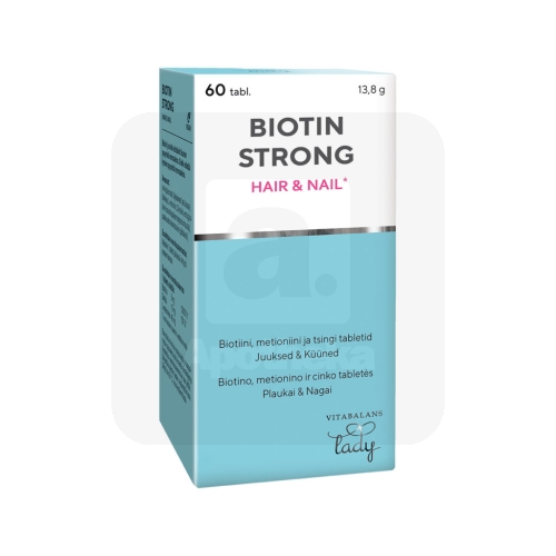 BIOTIIN STRONG HAIR&NAIL TBL N60