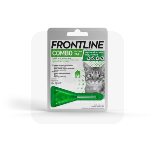 FRONTLINE COMBO CATS TÄPILAHUS 50MG+60MG/0,5ML N1 (KASS)