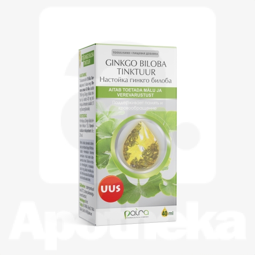 GINKGO BILOBA TINKTUUR 40ML