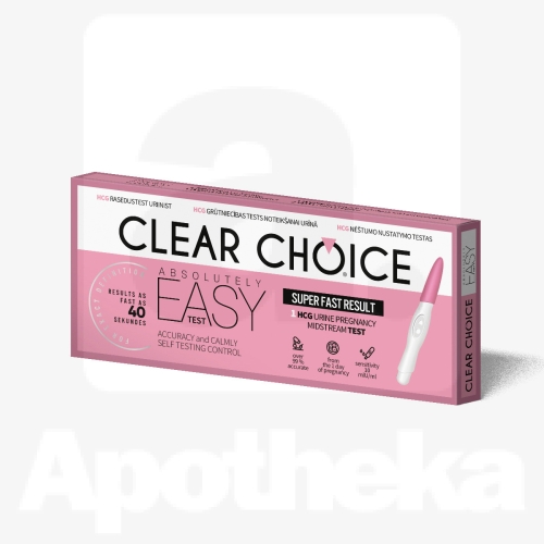 RASEDUSTEST CLEAR CHOICE EASY UUS