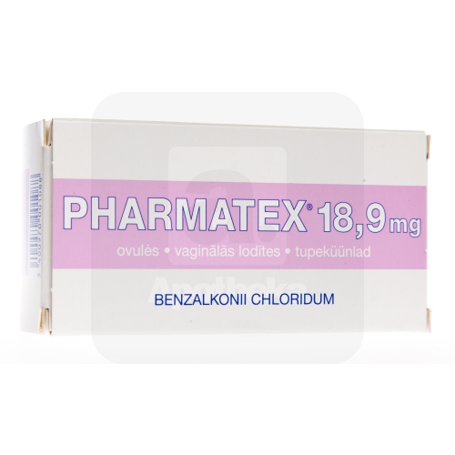 PHARMATEX VAGINAALSUPOSIIT 18,9MG N10