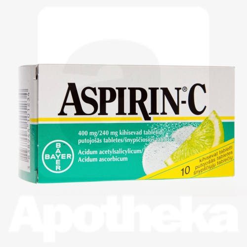 ASPIRIN-C KIHISEV TBL 400MG+240MG N10