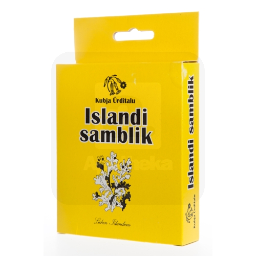 ISLANDI SAMBLIK (ISLANDICUS LICHEN) 20G (KARP)