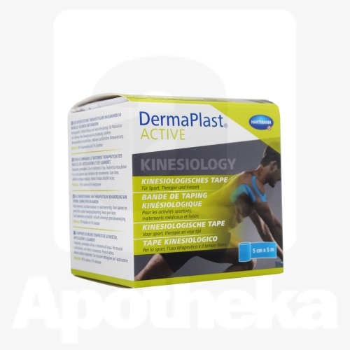 DERMAPLAST ACTIVE KINESIOTEIP 5CMX5M SININE/522440/