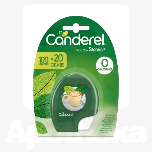 CANDEREL STEVIA TBL N100+N20