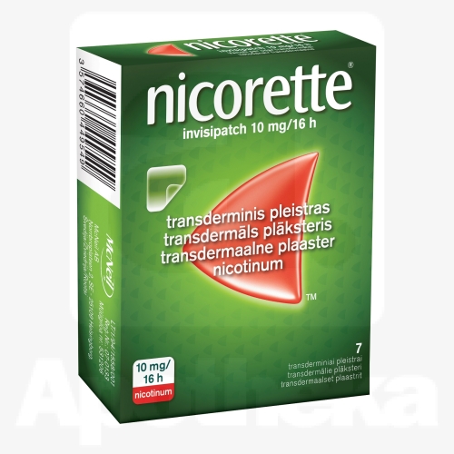 NICORETTE INVISIPATCH TDP 10MG/16H N7