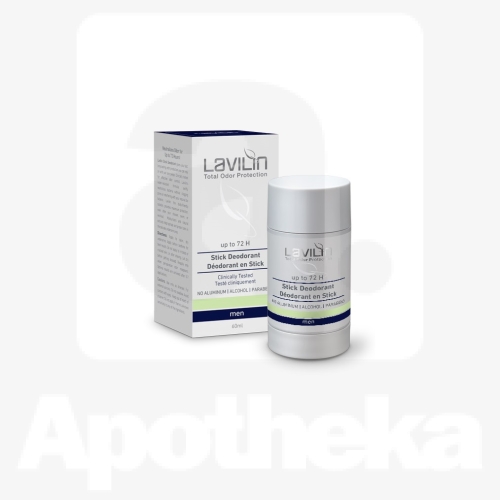 LAVILIN DEODORANT STICK 72H MEESTELE 60ML