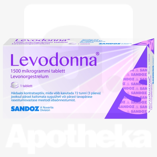 LEVODONNA TBL 1500MCG N1