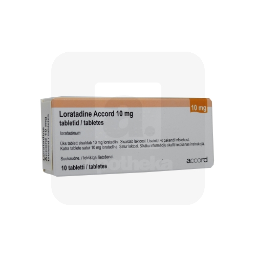 LORATADINE ACCORD TBL 10MG N10