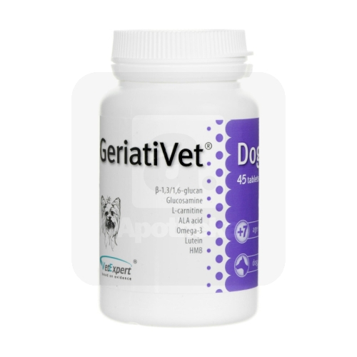 VETEXPERT GERIATIVET DOG TBL SMALL BREED N45