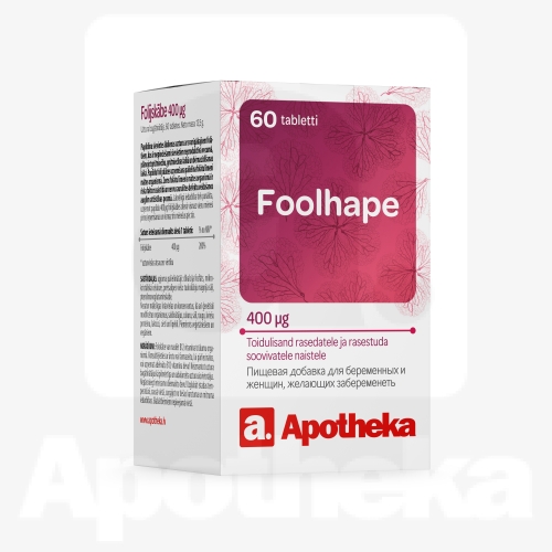 A. FOOLHAPE TBL 400MCG N60