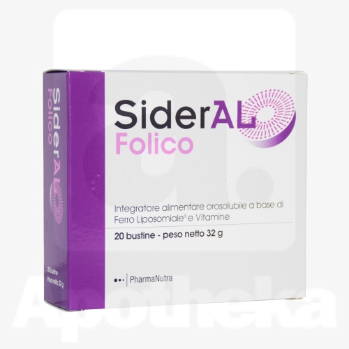 SIDERAL FOLIC SUUSLAHUSTUV PULBER N20