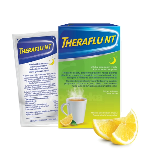 THERAFLU NT 1000MG+4MG+60MG+30MG N6 SUUKAUDSE LAHUSE PULBER