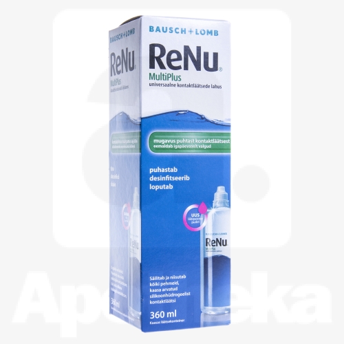 BAUSCH&LOMB RENU MULTIPLUS 360ML (KONTAKTLÄÄTSEDE DES.LAH)