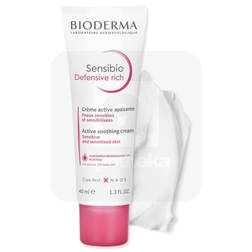 BIODERMA SENSIBIO DEFENSIVE RICH NÄOKREEM RAHUSTAV 40ML