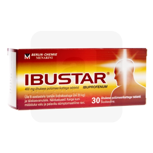 IBUSTAR TBL 400MG N30