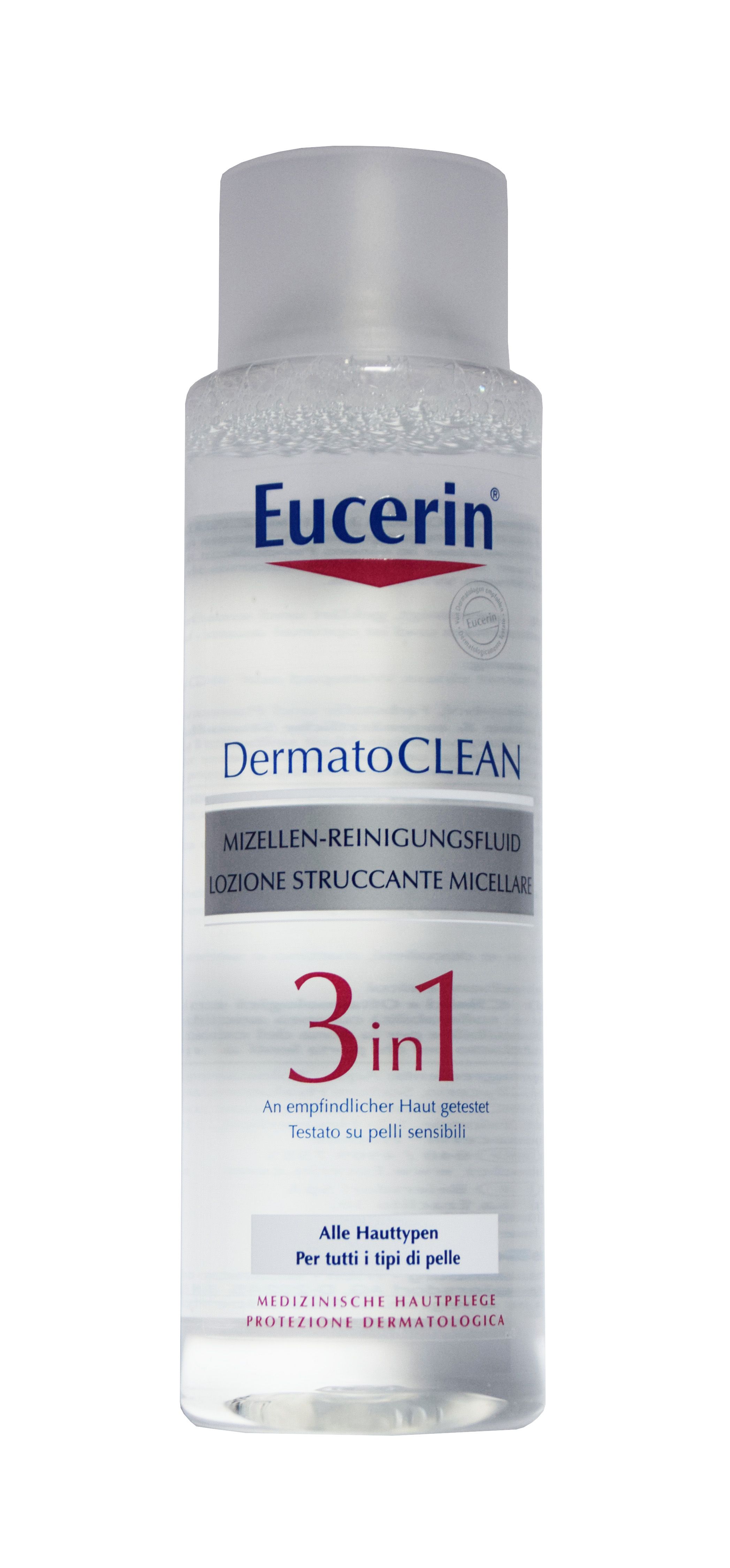 EUCERIN DERMATOCLEAN MITSELLAARVESI TUNDLIKULE NAHALE 400ML