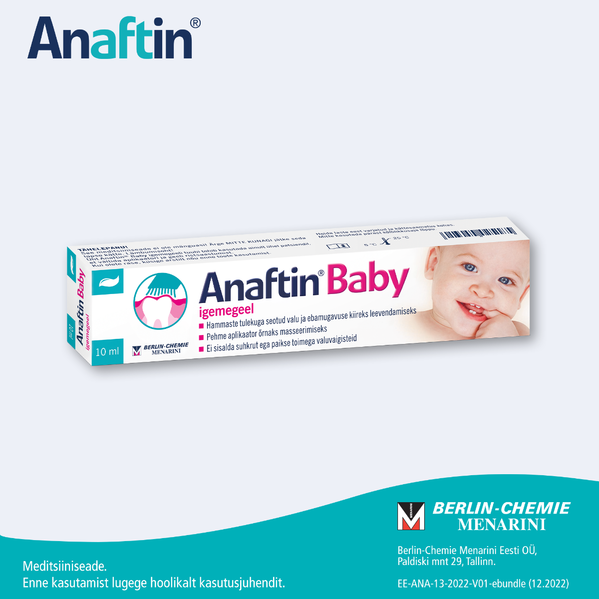 ANAFTIN BABY GEEL 10ML - Изображение товара 2