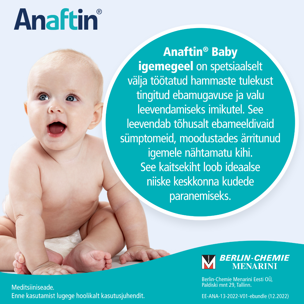 ANAFTIN BABY GEEL 10ML - Изображение товара 3