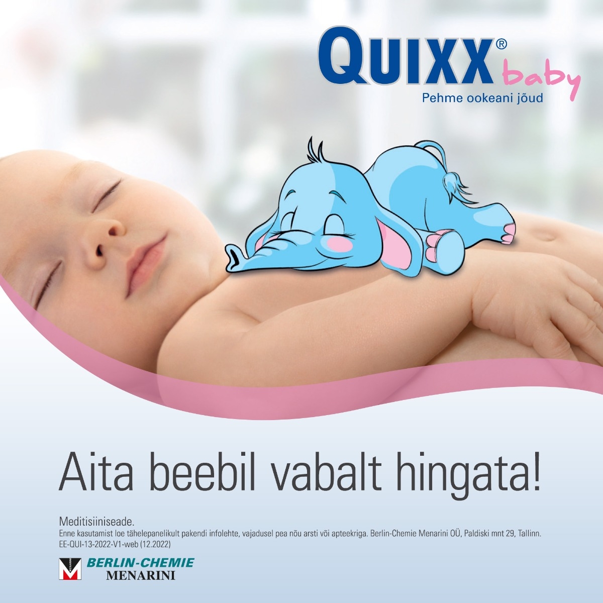 QUIXX BABY NINATILGAD 10ML ISOTOONILINE