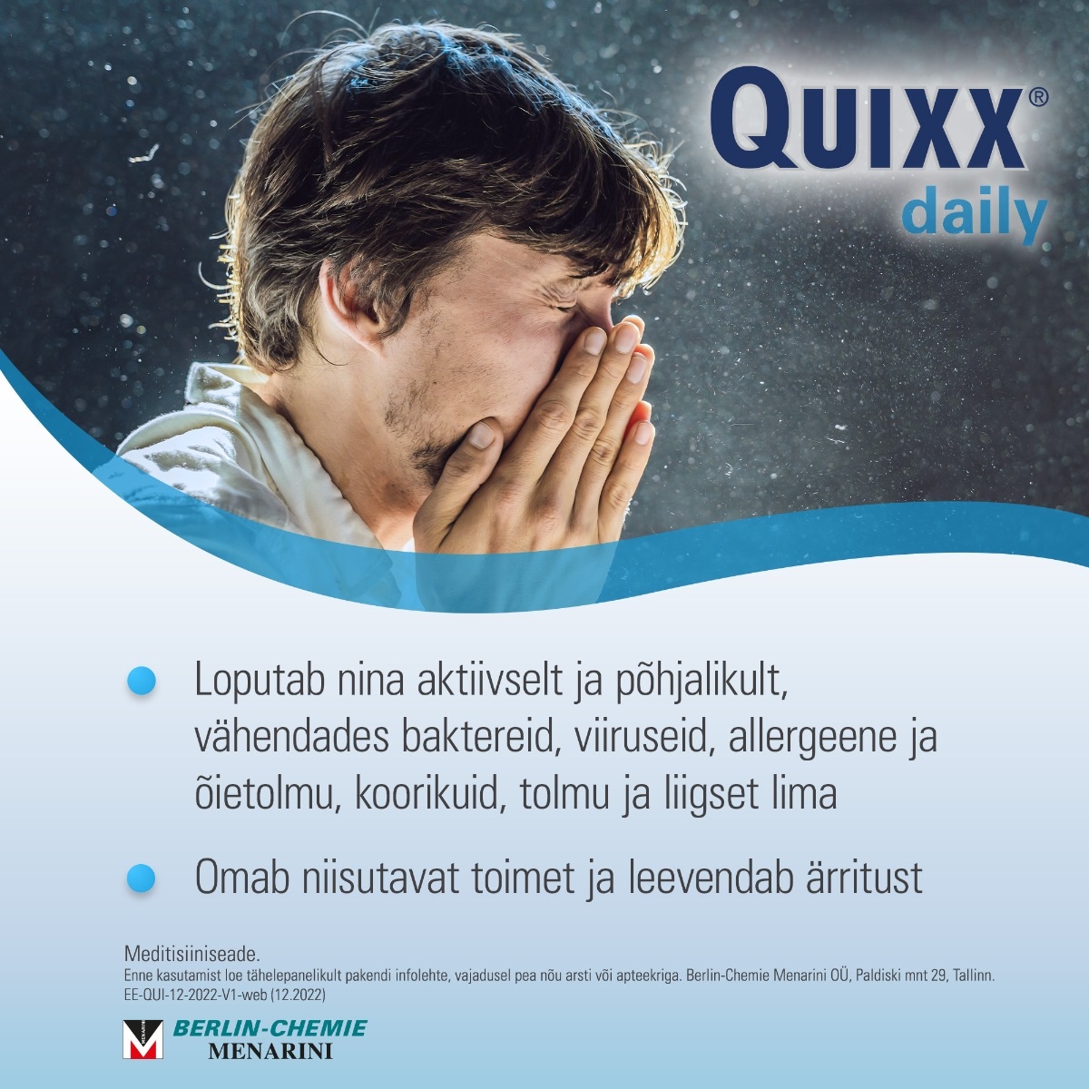 QUIXX DAILY NASAL SPRAY 100ML