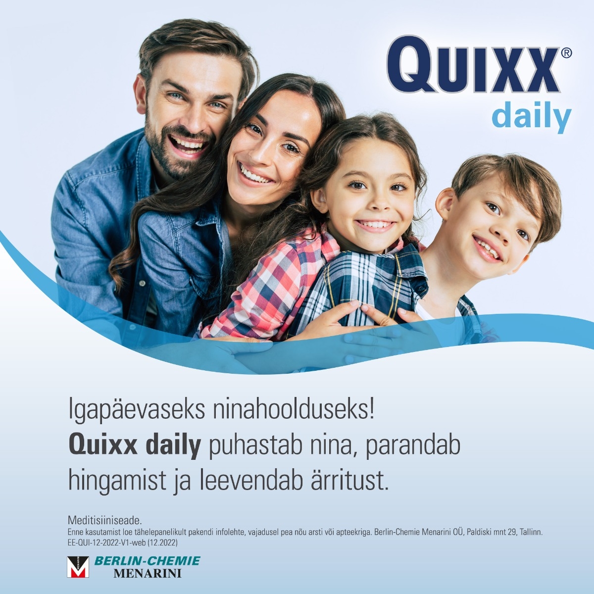 QUIXX DAILY NASAL SPRAY 100ML